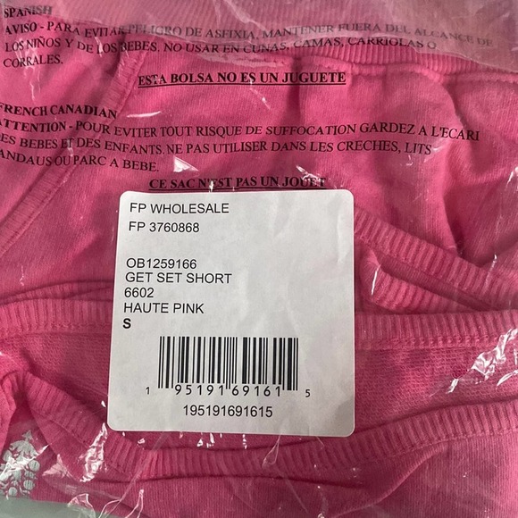 FREE People Get Set Shorts - Size S - NWT - Picture 5 of 5